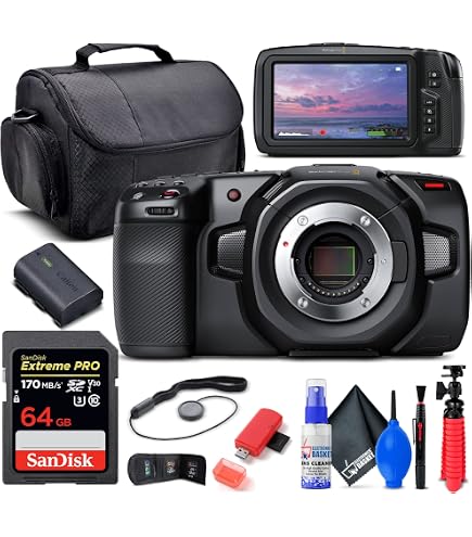 Amazon.com : Blackmagic Design Pocket Cinema Camera 4K